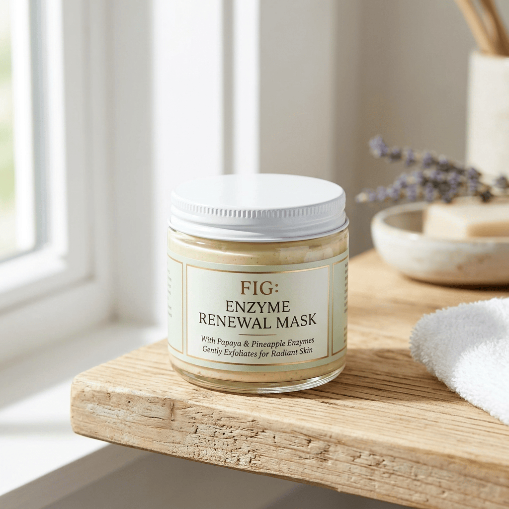 FIG: ENZYME RENEWAL MASK — With Papaya & Pineapple Enzymes; Gently Exfoliates for Radiant Skin