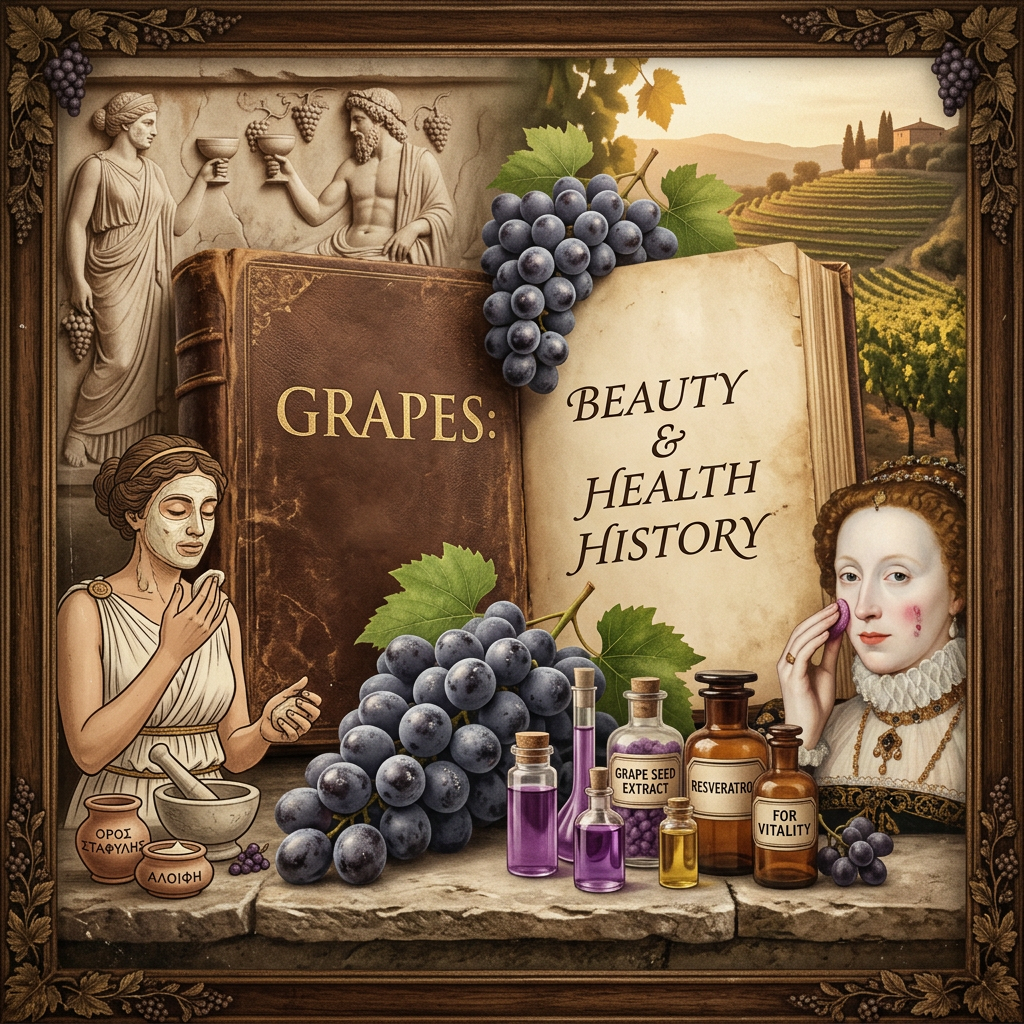 Grapes beauty health history feature