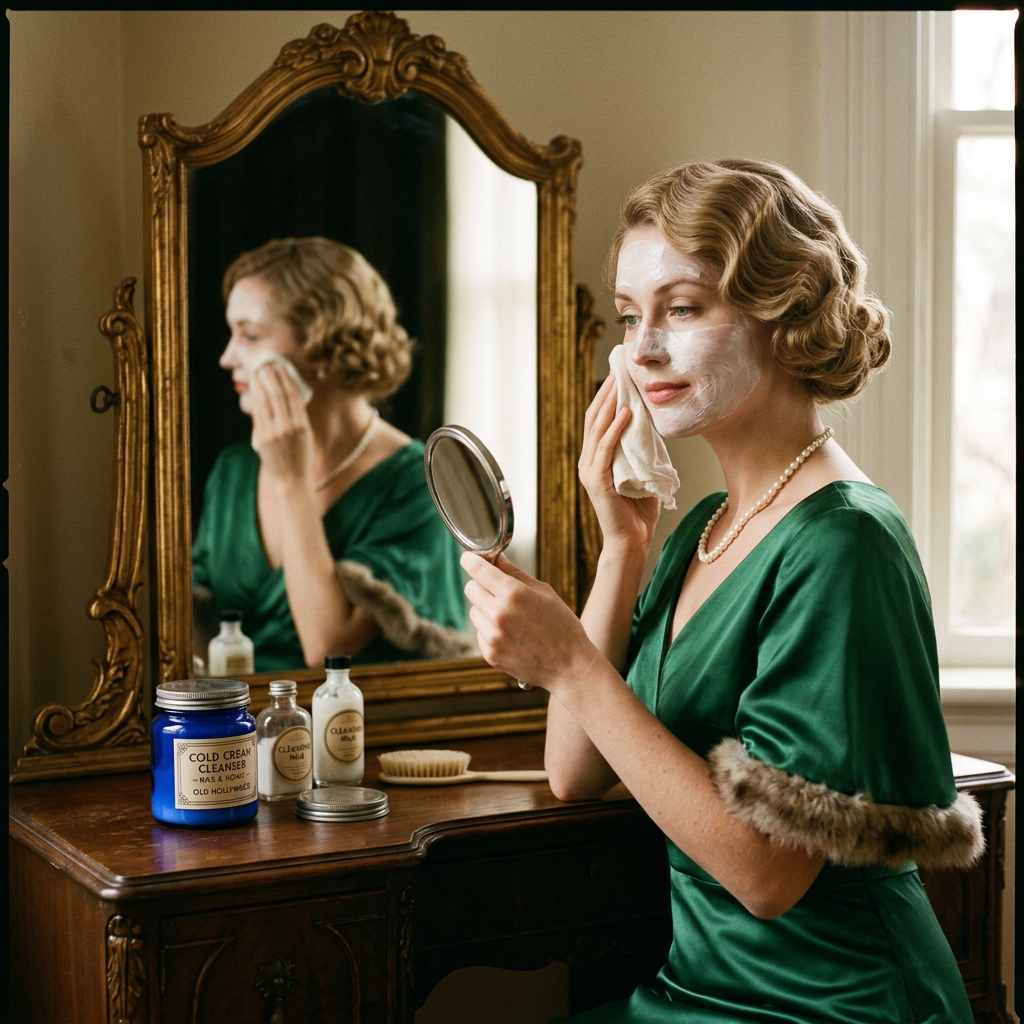 1930s milk and cold cream cleanser